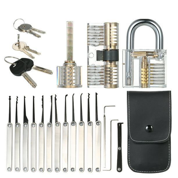 lockpicking lock pick set tools practice padlocks unlocking crochetage serrure ù